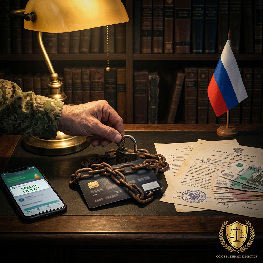 Списание кредитов участников СВО