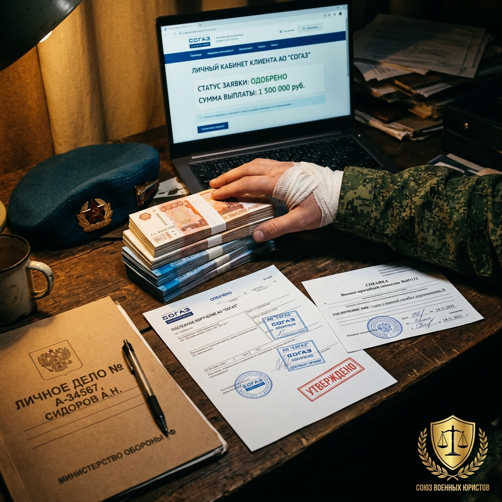 Выплаты СОГАЗ за ранение на СВО