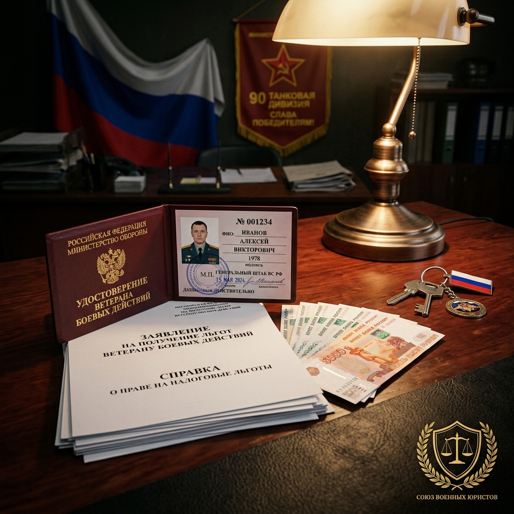 Удостоверение ветерана боевых действий и льготы
