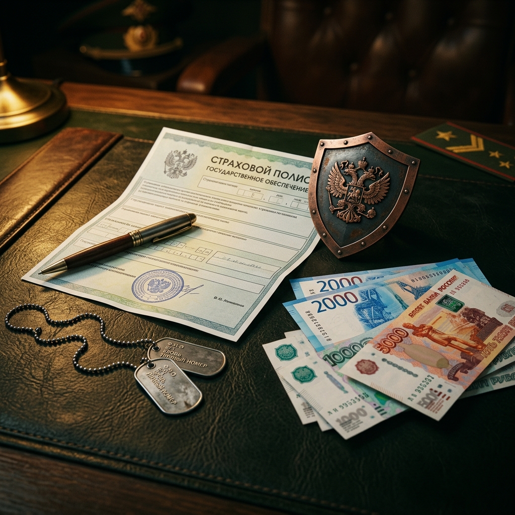 Страховые выплаты СОГАЗ за ранение военнослужащего