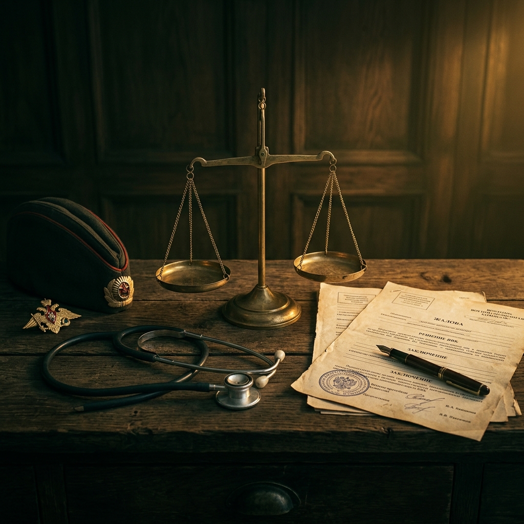 Обжалование заключения ВВК — военно-врачебная экспертиза